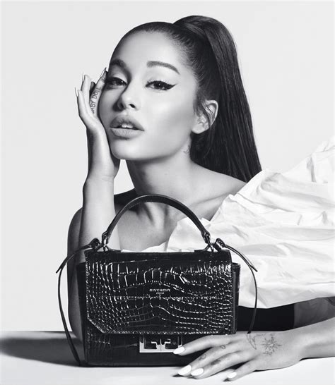 ariana givenchy glasses|ariana grande Givenchy bag.